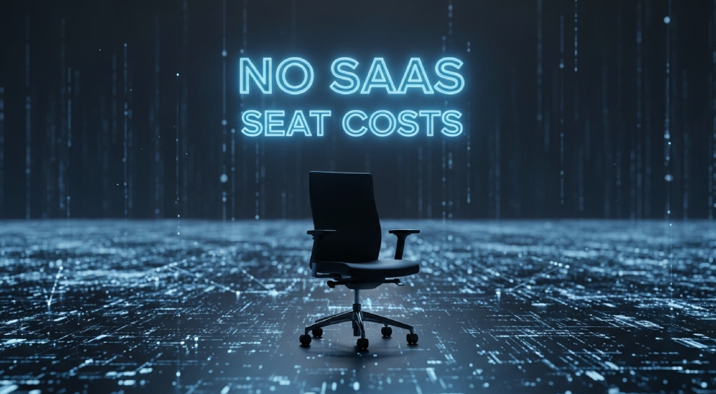 No SaaS seat fees — flat platform licence, no per-user pricing